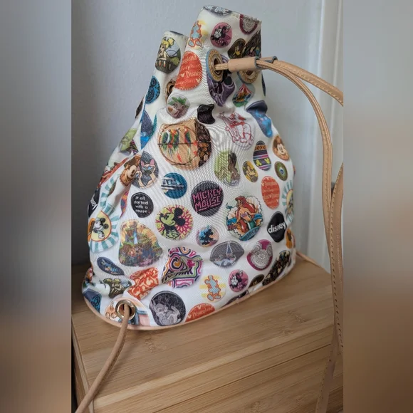 Disney x Dooney & Bourke Drawstring Backpack RARE - Picture 2 of 12